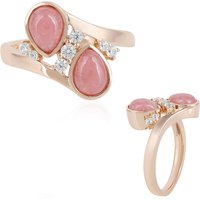 Rhodochrosit-Goldring (KM by Juwelo) Rhodochrosit-Goldring (KM by Juwelo)