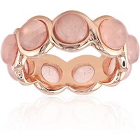 Rosenquarz-Silberring Rosenquarz-Silberring