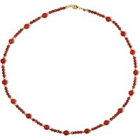 Edelstein-Silberhalskette Edelstein-Silberhalskette