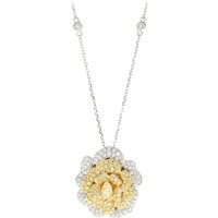 Gelber SI2 Brillant-Goldhalskette (CIRARI) Gelber SI2 Brillant-Goldhalskette (CIRARI)