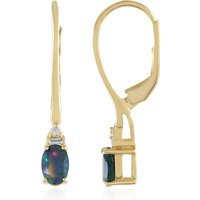 Mezezo-Opal-Silberohrringe Mezezo-Opal-Silberohrringe