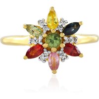 Saphir-Silberring Saphir-Silberring