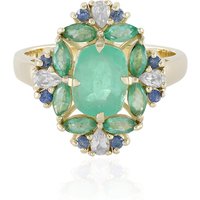 Russischer Smaragd-Goldring (Adela Gold) Russischer Smaragd-Goldring (Adela Gold)