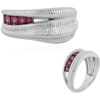 Rhodolith-Silberring (SAELOCANA) Rhodolith-Silberring (SAELOCANA)