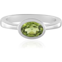 Peridot-Silberring (KM by Juwelo) Peridot-Silberring (KM by Juwelo)