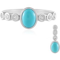 Sleeping Beauty-Türkis-Silberset Sleeping Beauty-Türkis-Silberset