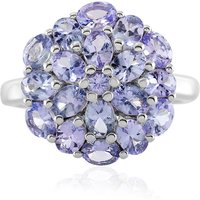 Tansanit-Silberring Tansanit-Silberring