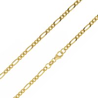 Silber-Figarokette – 9,25 g – 45 cm – vergoldet Silber-Figarokette – 9,25 g – 45 cm – vergoldet