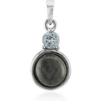 Labradorit-Silberanhänger Labradorit-Silberanhänger