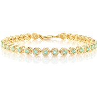 Russischer Smaragd-Silberarmband (Adela Silber) Russischer Smaragd-Silberarmband (Adela Silber)