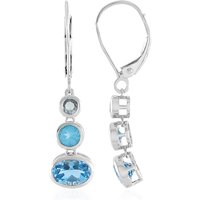 Edelstein-Goldohrringe (KM by Juwelo) Edelstein-Goldohrringe (KM by Juwelo)