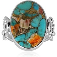 Edelstein-Silberring Edelstein-Silberring