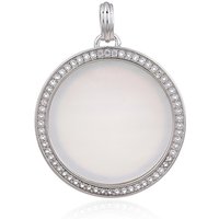 Perlmutt-Silberanhänger Perlmutt-Silberanhänger