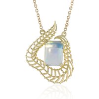 Welo-Opal-Goldcollier (Ornaments by de Melo) Welo-Opal-Goldcollier (Ornaments by de Melo)