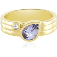 Tansanit-Silberring Tansanit-Silberring