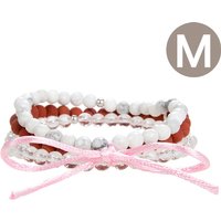 Edelstein-Silberarmbänder „Fitness“ Größe M Edelstein-Silberarmbänder „Fitness“ Größe M