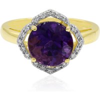 Uruguay-Amethyst-Goldring Uruguay-Amethyst-Goldring