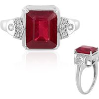 Bemainty-Rubin-Silberring Bemainty-Rubin-Silberring