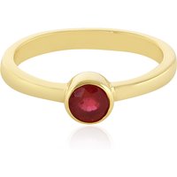 Madagaskar-Rubin-Silberring Madagaskar-Rubin-Silberring