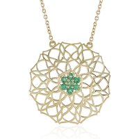 Sambia-Smaragd-Goldcollier (Ornaments by de Melo) Sambia-Smaragd-Goldcollier (Ornaments by de Melo)