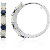 Welo-Opal-Silberohrringe Welo-Opal-Silberohrringe