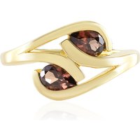 Pinkfarbener Zirkon-Silberring Pinkfarbener Zirkon-Silberring