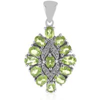 Peridot-Silberanhänger Peridot-Silberanhänger