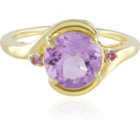 Lavendel-Amethyst-Silberring Lavendel-Amethyst-Silberring