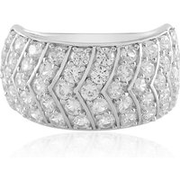 Zirkon-Silberring (KM by Juwelo) Zirkon-Silberring (KM by Juwelo)