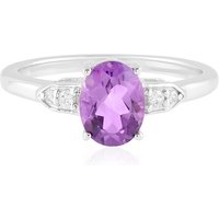 Uruguay-Amethyst-Silberring Uruguay-Amethyst-Silberring