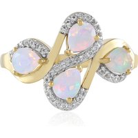 Welo-Opal-Silberring Welo-Opal-Silberring