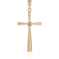 I1 Schokoladen-Brillant-Goldanhänger I1 Schokoladen-Brillant-Goldanhänger