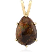 Feuerachat-Goldanhänger Feuerachat-Goldanhänger