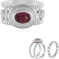 Malawi-Granat-Silberring (Dallas Prince Designs) Malawi-Granat-Silberring (Dallas Prince Designs)