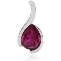 Madagaskar-Rubin-Silberanhänger Madagaskar-Rubin-Silberanhänger