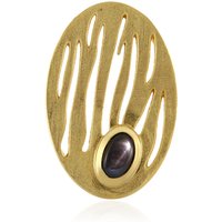 Schwarzer Stern-Saphir-Silberanhänger (MONOSONO COLLECTION) Schwarzer Stern-Saphir-Silberanhänger (MONOSONO COLLECTION)