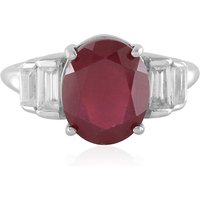 Madagaskar-Rubin-Silberring Madagaskar-Rubin-Silberring