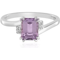 Lavendel-Amethyst-Silberring Lavendel-Amethyst-Silberring