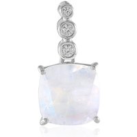 Regenbogen-Mondstein-Silberanhänger Regenbogen-Mondstein-Silberanhänger