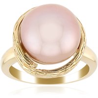 Purpurfarbene Ming-Perlen-Silberring (TPC) Purpurfarbene Ming-Perlen-Silberring (TPC)