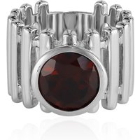 Mosambik-Granat-Silberring Mosambik-Granat-Silberring