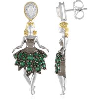 Edelstein-Silberohrringe (Gems en Vogue) Edelstein-Silberohrringe (Gems en Vogue)