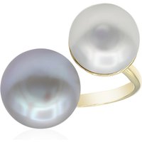 Süßwasserzuchtperlen-Silberring (TPC) Süßwasserzuchtperlen-Silberring (TPC)