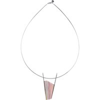 Lace-Achat-Silberhalskette Lace-Achat-Silberhalskette