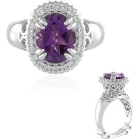Sambia-Amethyst-Silberring (Dallas Prince Designs) Sambia-Amethyst-Silberring (Dallas Prince Designs)