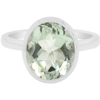 Grüner Amethyst-Silberring (MONOSONO COLLECTION) Grüner Amethyst-Silberring (MONOSONO COLLECTION)