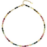 Edelstein-Silberhalskette (Riya) Edelstein-Silberhalskette (Riya)