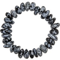 Schneeflocken-Obsidian-Armband Schneeflocken-Obsidian-Armband
