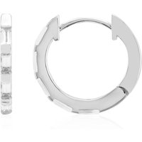 Weißer Topas-Silberohrringe Weißer Topas-Silberohrringe