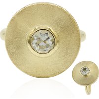 Grüner Amethyst-Silberring (MONOSONO COLLECTION) Grüner Amethyst-Silberring (MONOSONO COLLECTION)